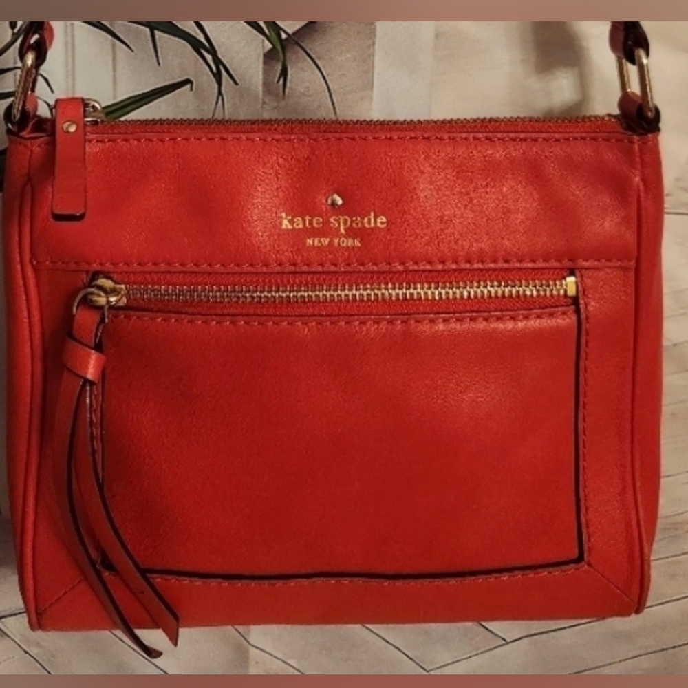 Kate Spade Burnt Orange Crossbody Bag